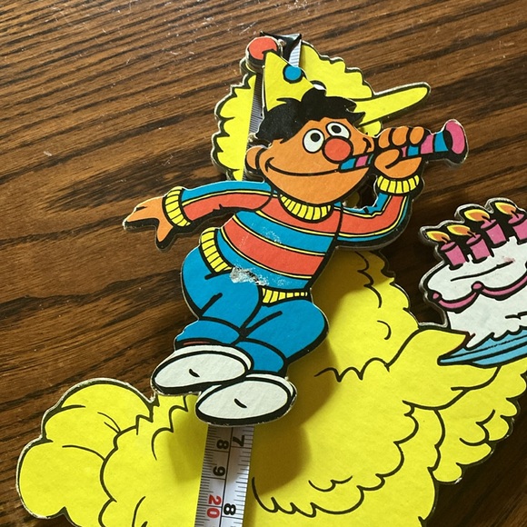 Vintage Sesame Street birthday wall art five piece set - Picture 6 of 7